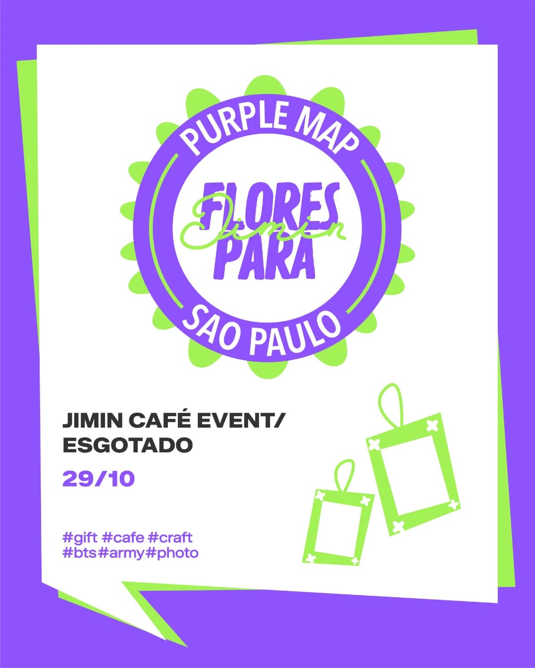 Jimin Café Event/esgotado