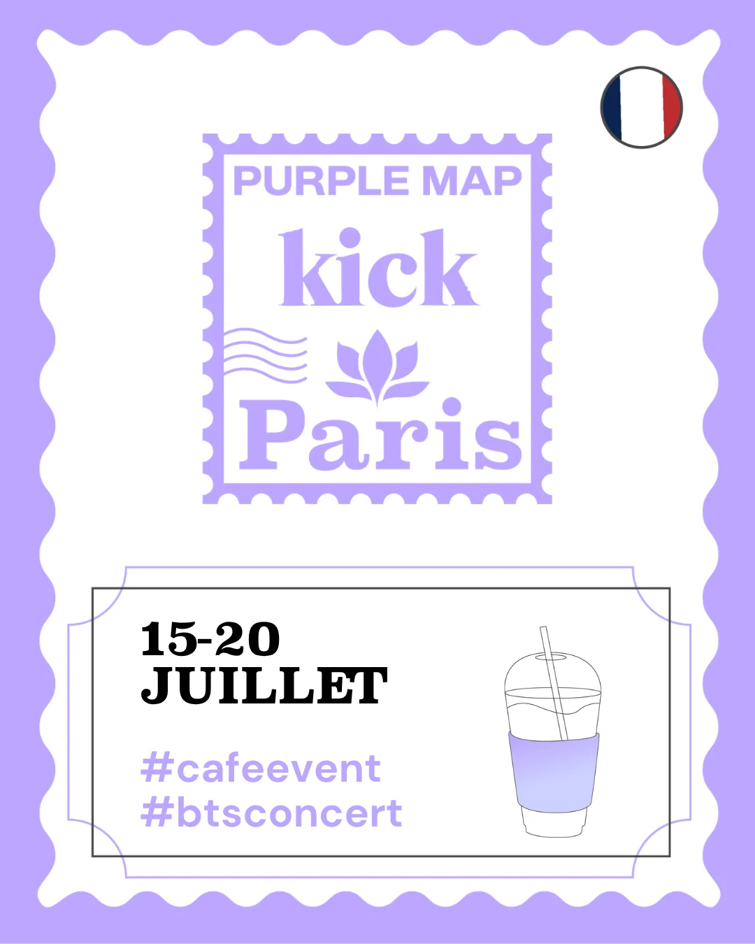 BTS ARIRANG EVENT KICK CAFÉ 💜