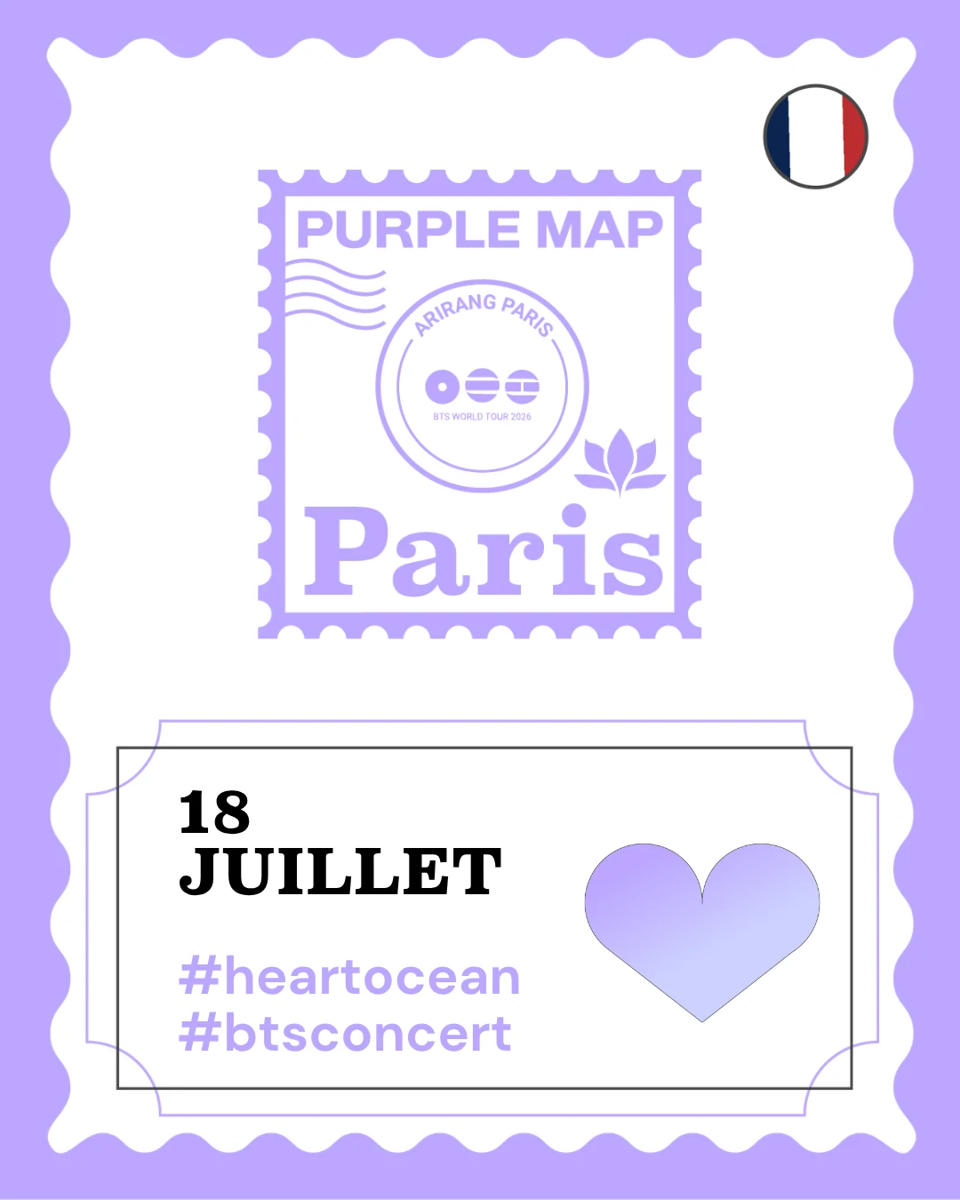 OCEAN DE CŒURS / PURPLE HEARTS