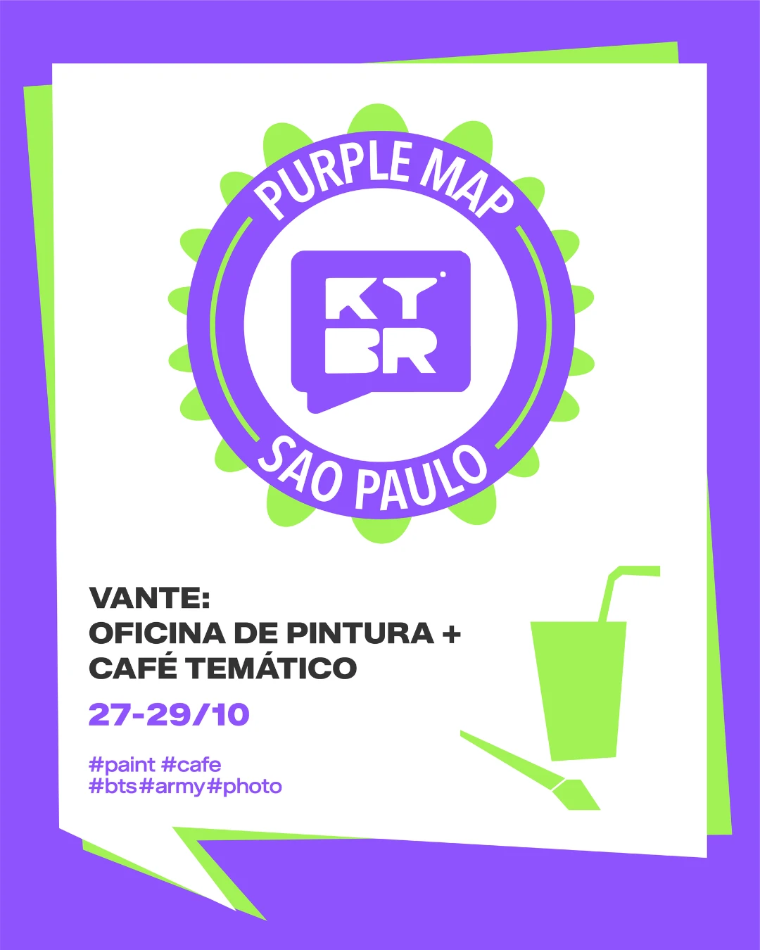 Vante: Oficina de Pintura + Café Temático